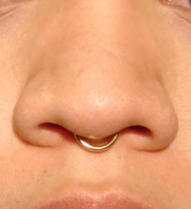 QWALIT Fake Nose Rings & Septum Piercings - Clip On, Non-Piercing, Faux Nose Rings & Hoops for Women & Men - Image 3